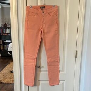 PAIGE Women's Coral Skinny Jeans NWOT